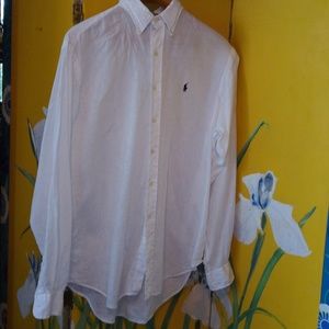 Men's linen Ralph Lauren button-down